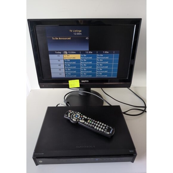 Motorola DCX3400-M Cable HDTV Set Top Box DVR Dual Tuner 500GB HDMI TESTED Works - Picture 15 of 16